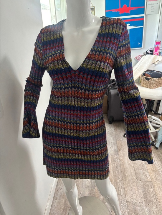 Ramy Brook Dresses & Skirts - Ramy Brook Multi color Long Sleeve Mini Dress